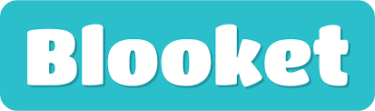 blooket logo in blue