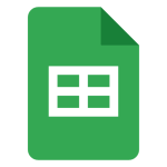 google sheets logo